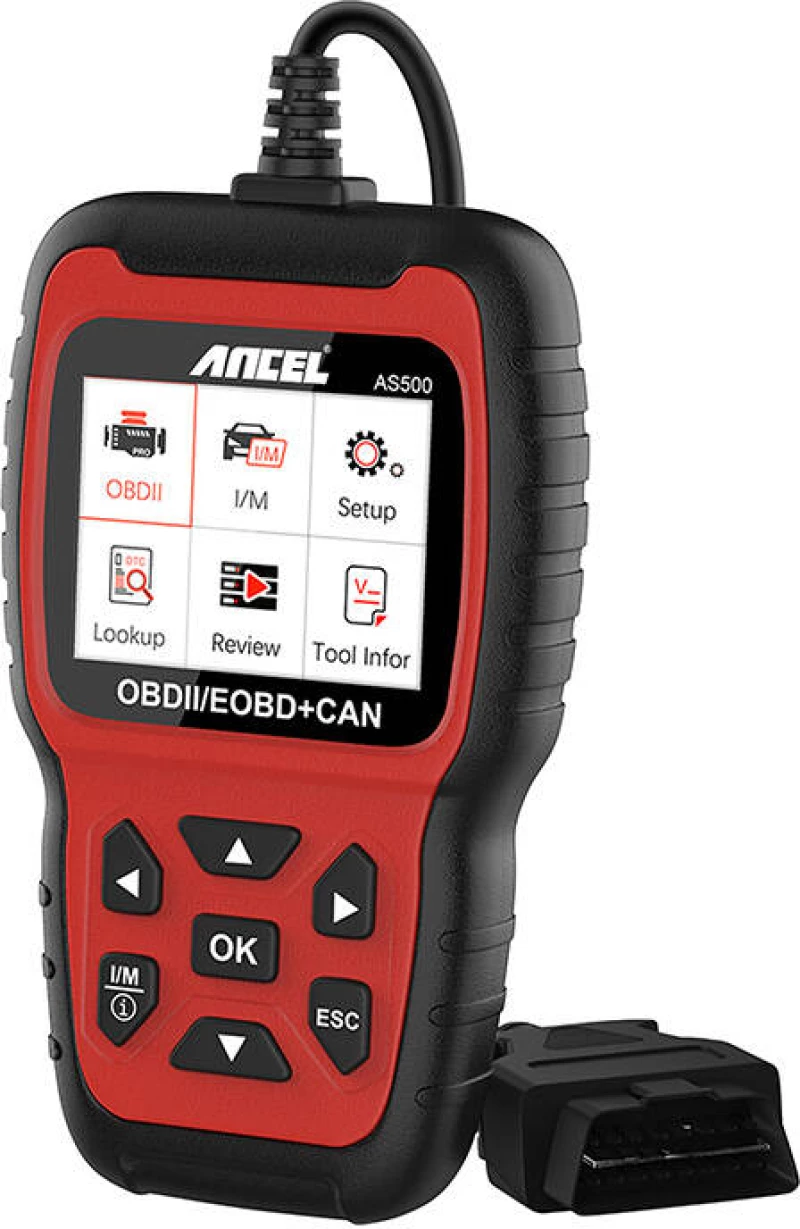Diagnostic Scanner OBD2 Ancel AS500/AC105