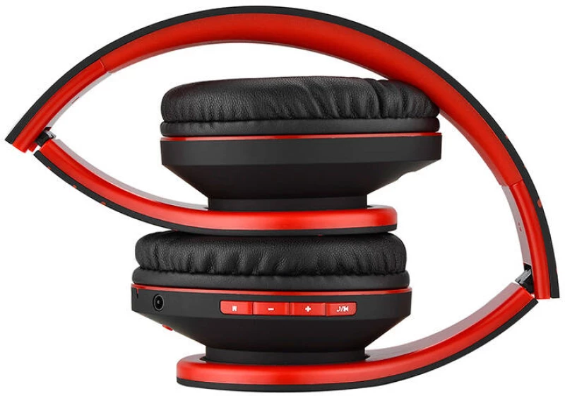 Wireless Headphones PowerLocus P2 (black-red)
