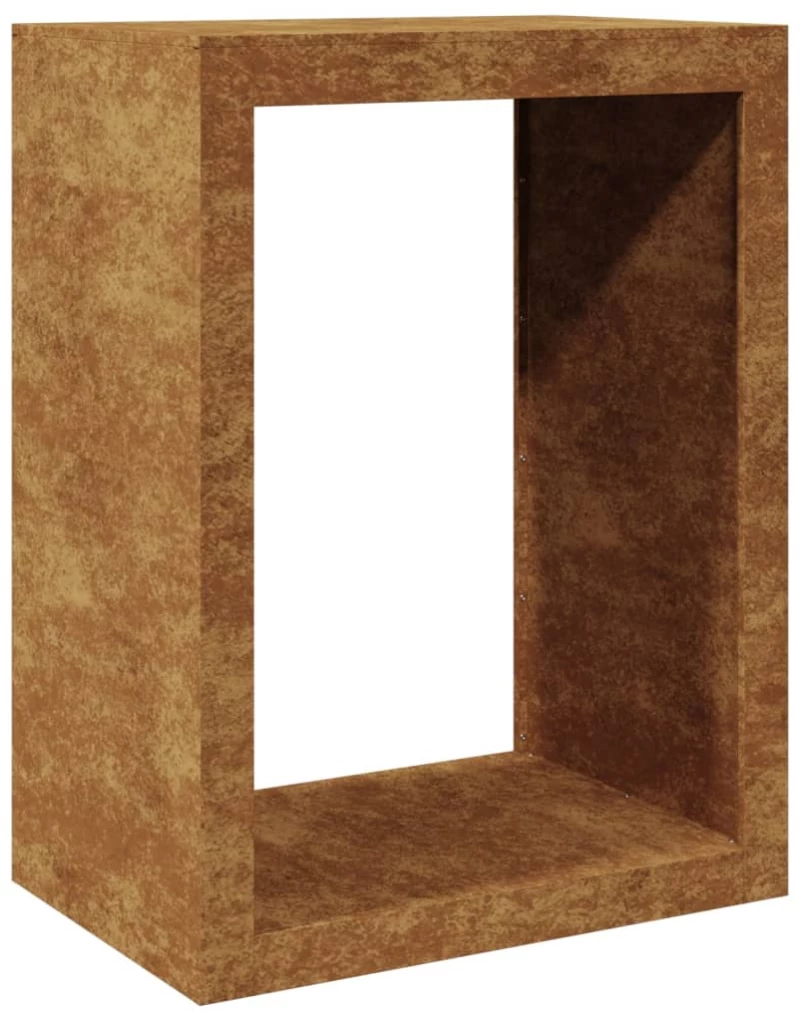 vidaXL Ράφι Καυσόξυλων 60x40x80 εκ. Ατσάλι Σκληρυθέν Αέρα