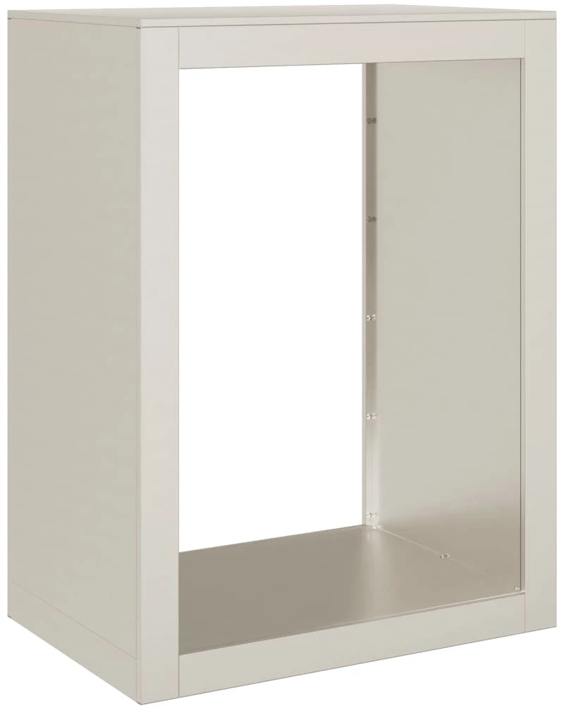 vidaXL Ράφι Καυσόξυλων 60x40x80 εκ. Ατσάλι Σκληρυθέν Αέρα