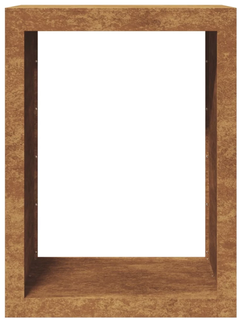 vidaXL Ράφι Καυσόξυλων 60x40x80 εκ. Ατσάλι Σκληρυθέν Αέρα