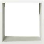 vidaXL Ράφι Καυσόξυλων Λευκό 100x40x100 εκ. Ατσάλινο