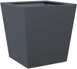 vidaXL Ζαρντινιέρα Κήπου Ανθρακί 40x40x40 εκ. από Ατσάλι