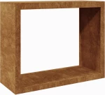 vidaXL Ράφι Καυσόξυλων 100x40x80 εκ. Ατσάλι Σκληρυθέν Αέρα