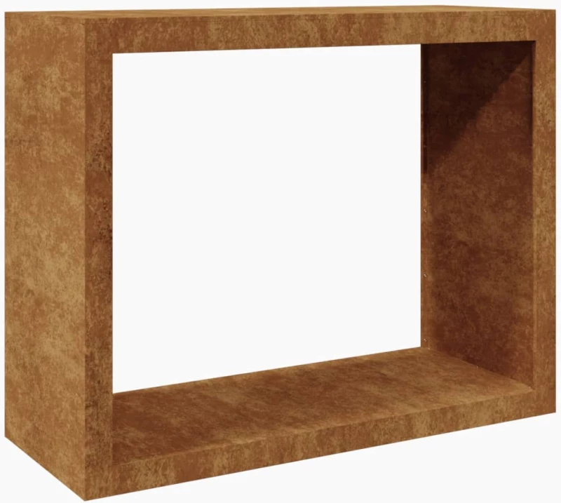 vidaXL Ράφι Καυσόξυλων 100x40x80 εκ. Ατσάλι Σκληρυθέν Αέρα