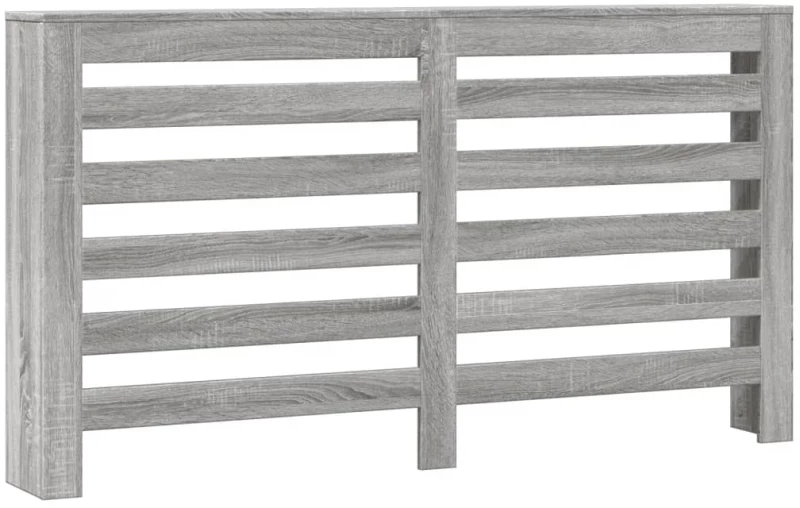 vidaXL Κάλυμμα Καλοριφέρ Γκρι Sonoma 149x20x82 εκ Επεξεργασμένο Ξύλο