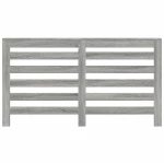 vidaXL Κάλυμμα Καλοριφέρ Γκρι Sonoma 149x20x82 εκ Επεξεργασμένο Ξύλο