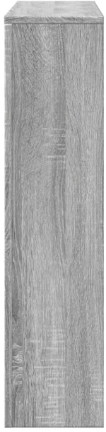 vidaXL Κάλυμμα Καλοριφέρ Γκρι Sonoma 149x20x82 εκ Επεξεργασμένο Ξύλο