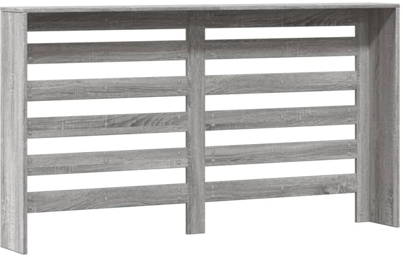 vidaXL Κάλυμμα Καλοριφέρ Γκρι Sonoma 149x20x82 εκ Επεξεργασμένο Ξύλο