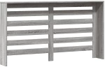 vidaXL Κάλυμμα Καλοριφέρ Γκρι Sonoma 149x20x82 εκ Επεξεργασμένο Ξύλο