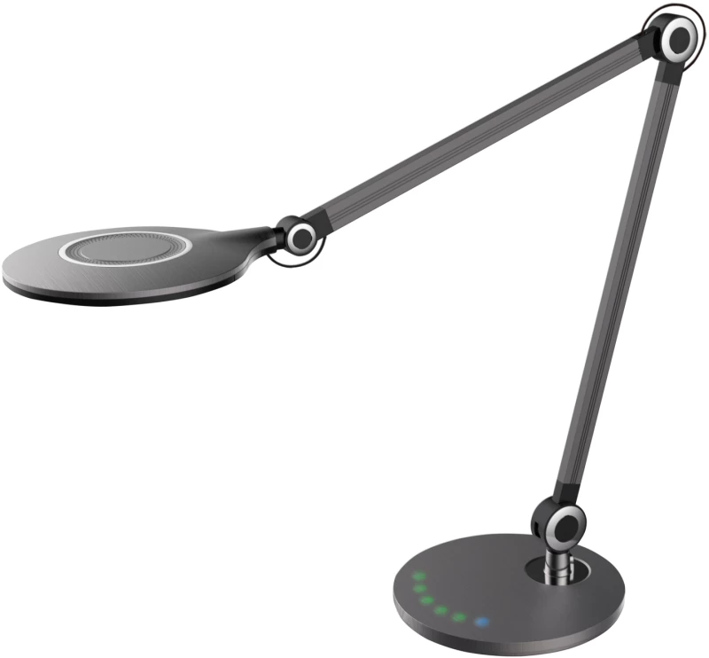ΦΩΤΙΣΤΙΚΟ ΓΡΑΦΕΙΟΥ LED BLAIN PRO HM4452.02 ΜΑΥΡΟ ΧΡΩΜΑ ABS 55,7x49,7Υεκ.