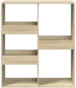 vidaXL Βιβλιοθήκη/Διαχωριστικό Χώρου Δρυς 100x33x115 εκ. Επεξ. Ξύλο