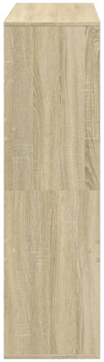 vidaXL Βιβλιοθήκη/Διαχωριστικό Χώρου Δρυς 100x33x115 εκ. Επεξ. Ξύλο
