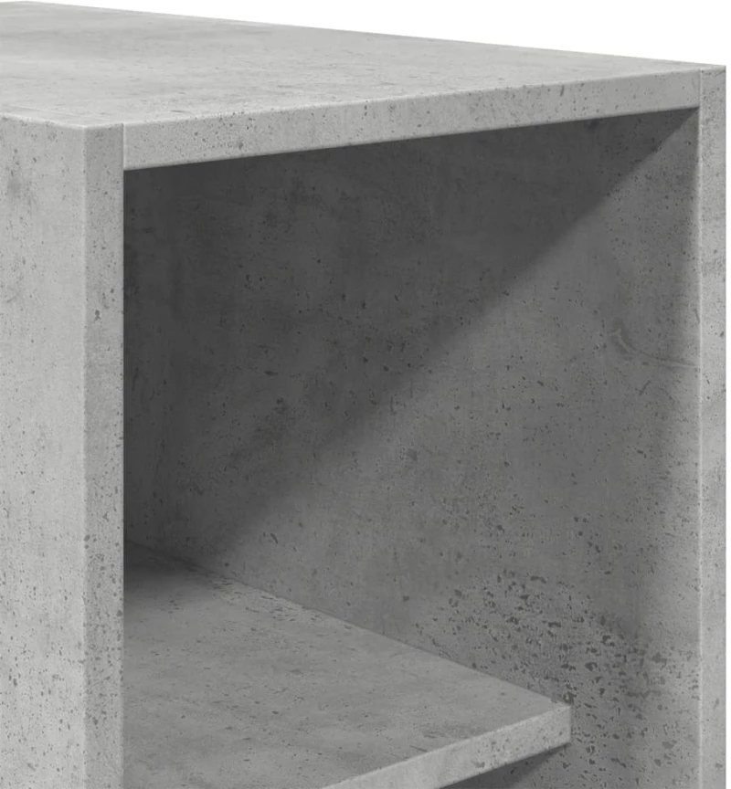 vidaXL Ντουλάπα Γκρι Σκυρ. 30x50x200 εκ. από Επεξεργασμένο Ξύλο