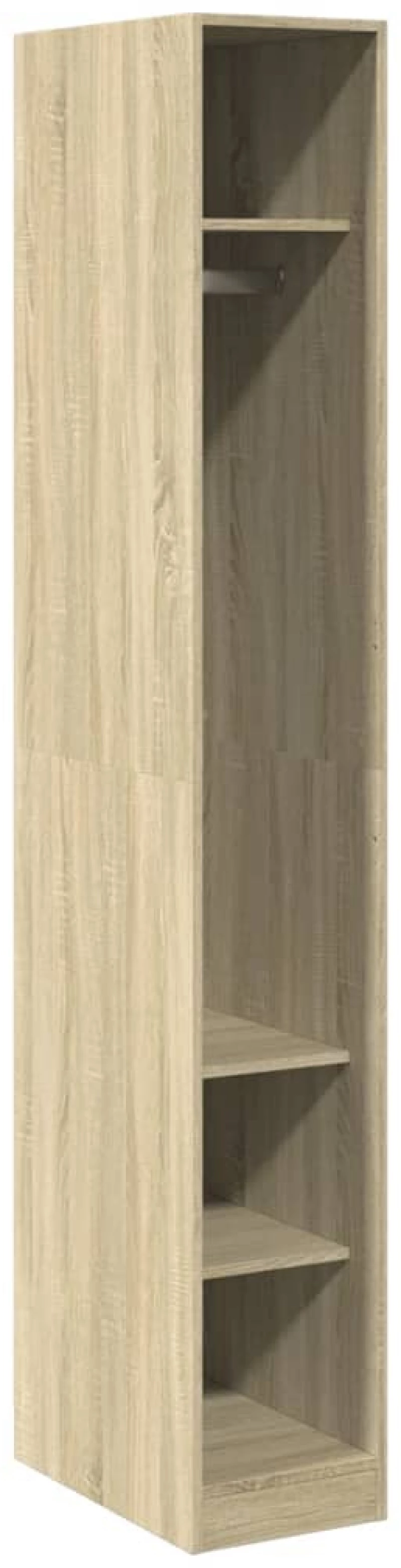 vidaXL Ντουλάπα Sonoma Δρυς 30x50x200 εκ. από Επεξεργασμένο Ξύλο