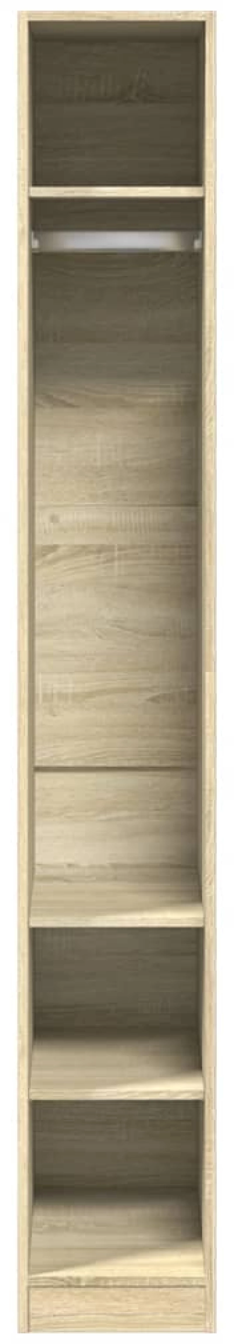 vidaXL Ντουλάπα Sonoma Δρυς 30x50x200 εκ. από Επεξεργασμένο Ξύλο