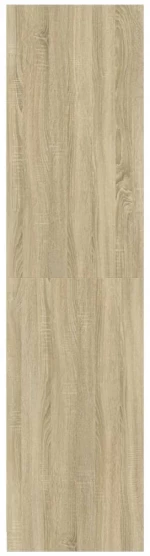 vidaXL Ντουλάπα Sonoma Δρυς 30x50x200 εκ. από Επεξεργασμένο Ξύλο