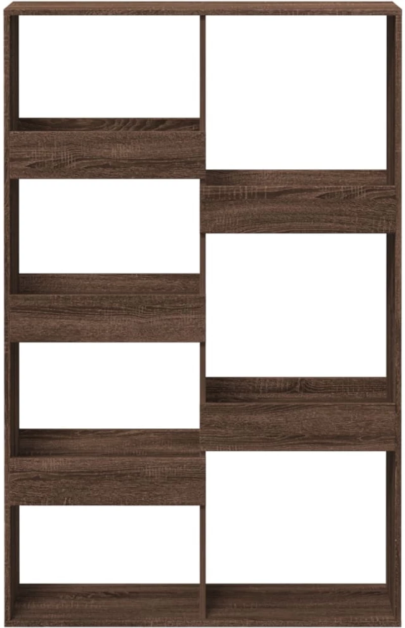 vidaXL Βιβλιοθήκη/Διαχωριστικό Χώρου Δρυς 100x33x155,5 εκ. Επεξ. Ξύλο