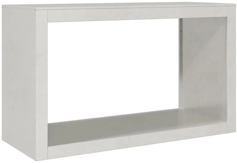 vidaXL Ραφιέρα Καυσόξυλων 100x40x60 εκ. από Ανοξείδωτο ατσάλι