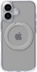 Torras Ostand Pro Case for iPhone 16 (Transparent)