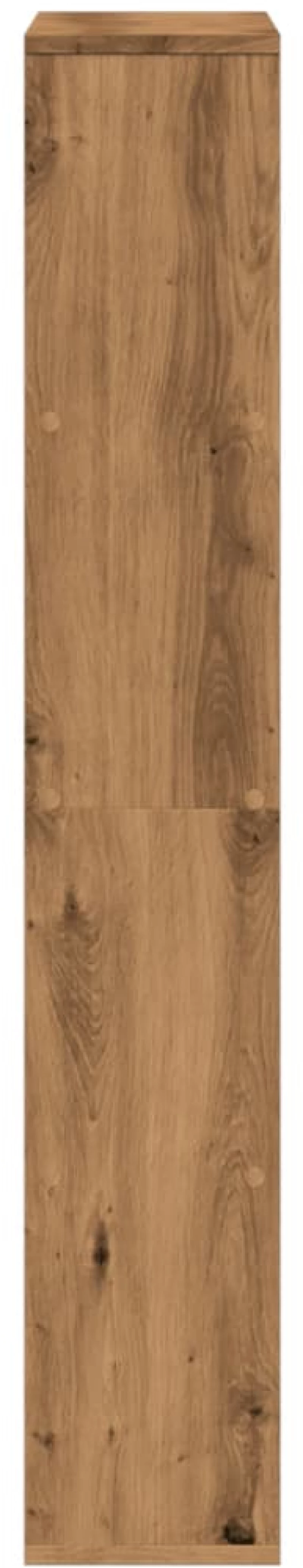 vidaXL Βιβλιοθήκη Αρτισιανή Δρυς 60x20x120 εκ. από Επεξεργασμένο Ξύλο
