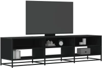 vidaXL Έπιπλο Τηλεόρασης Μαύρο 180x40x46 εκ. από Επεξεργασμένο Ξύλο