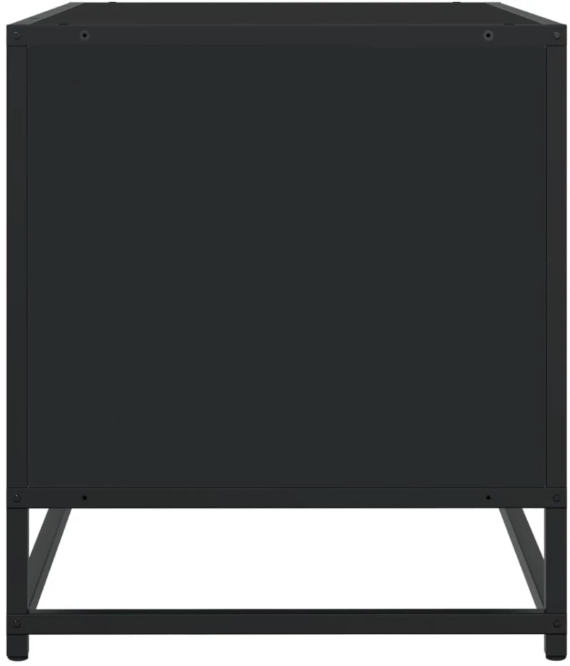 vidaXL Έπιπλο Τηλεόρασης Μαύρο 180x40x46 εκ. από Επεξεργασμένο Ξύλο