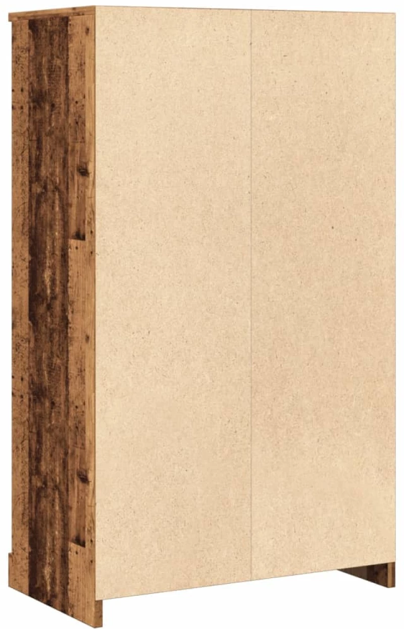 vidaXL Ντουλάπι Όψη Παλαιού Ξύλου 60 x 35,5 x 103,5 εκ. Επεξ. Ξύλο