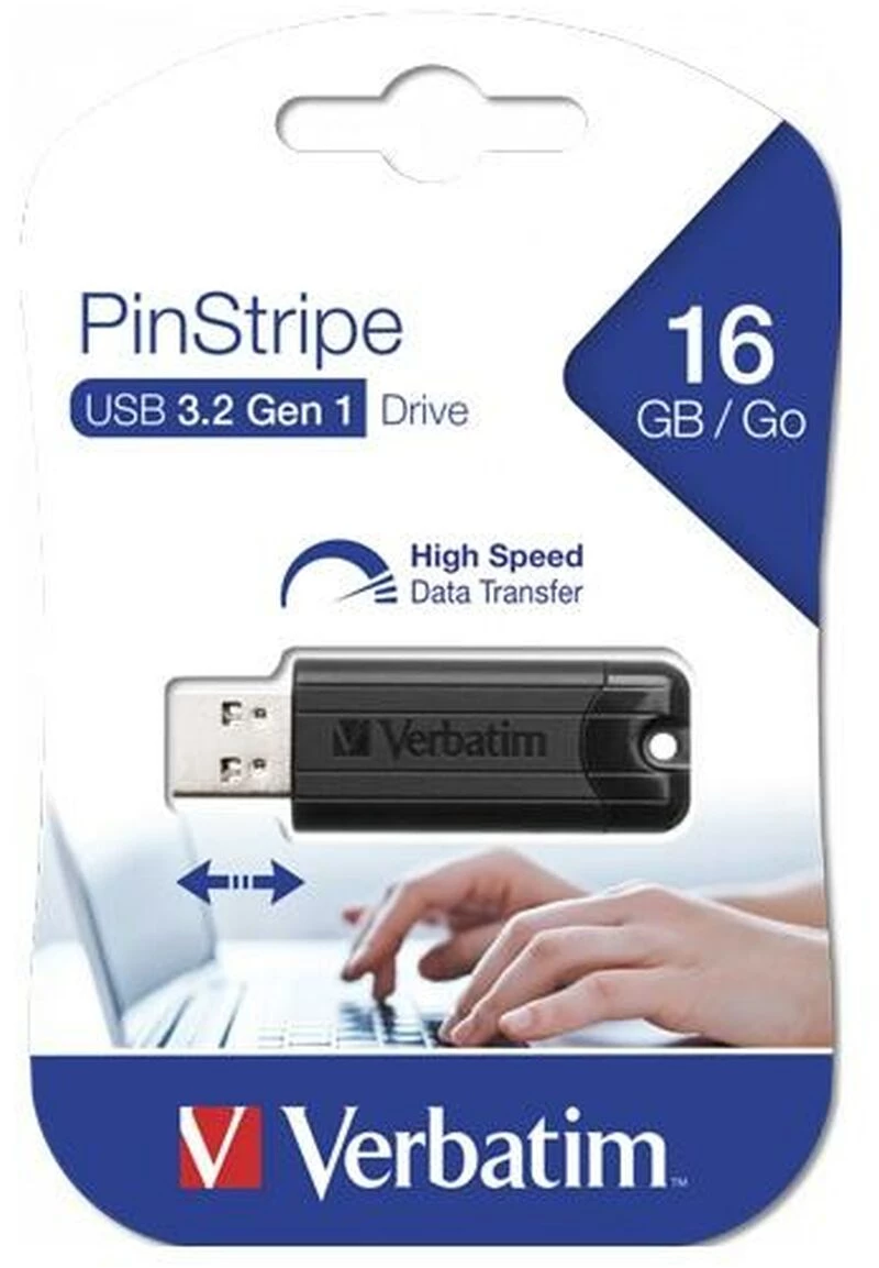Στικάκι USB Verbatim 49316 Μαύρο 16 GB