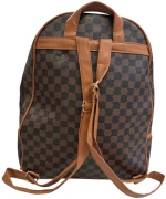 Γυναικείο backpack καρώ ΚΑΦΕ