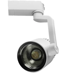 GloboStar S-40042 Διφασικό Bridgelux COB LED Φωτιστικό Σποτ Ράγας 15W 230V 1650lm 24° Φυσικό Λευκό 4500k