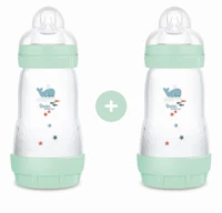 MAM Σετ 2 Μπιμπερό Easy Start™ Anti-Colic 260ml Τιρκουάζ 355SBc