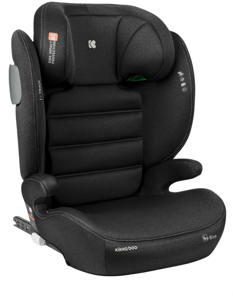 Kikka Boo Κάθισμα Αυτοκινήτου i-Track 100 έως 150cm i-SIZE Black 41002150014