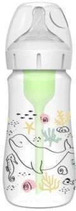 Dr Brown s Μπιμπερό Πλαστικό Options Με Φαρδύ Λαιμό 270ml Whale WB91009