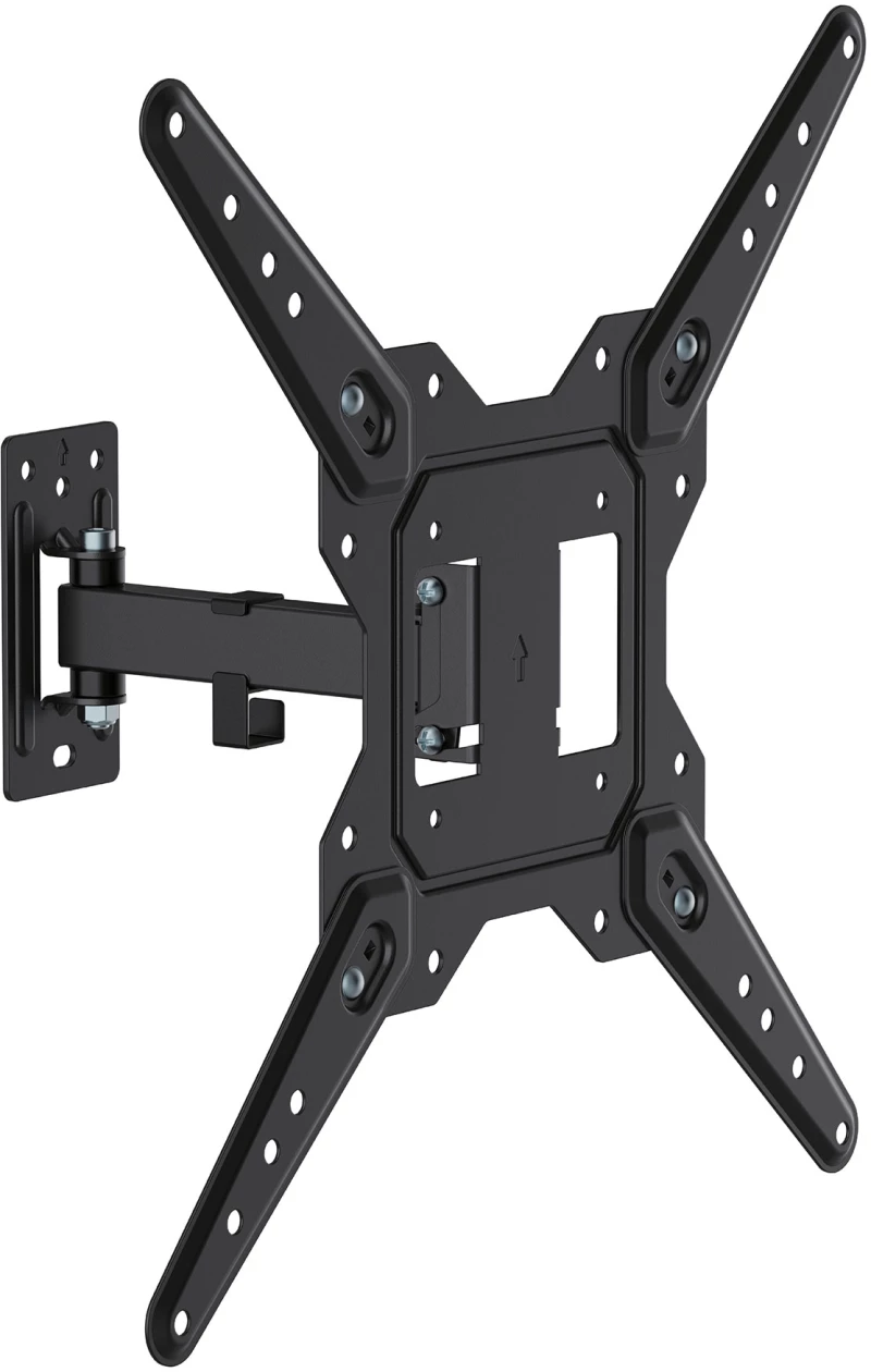 Βάση TV 23"-55" έως 30kg ρυθμιζόμενη επιτοίχια DM PRO μαύρη