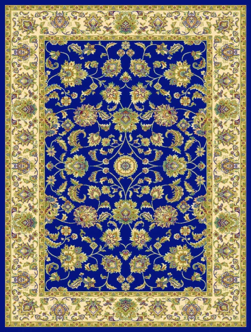 ΧΑΛΙ ORIAN 3330/Blue - Klonaras Home Fashion ΔΙΑΔΡΟΜΟΣ067εκ
