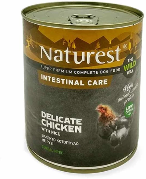 Naturest Intestinal Care with Delicate Chicken and Rice 800gr