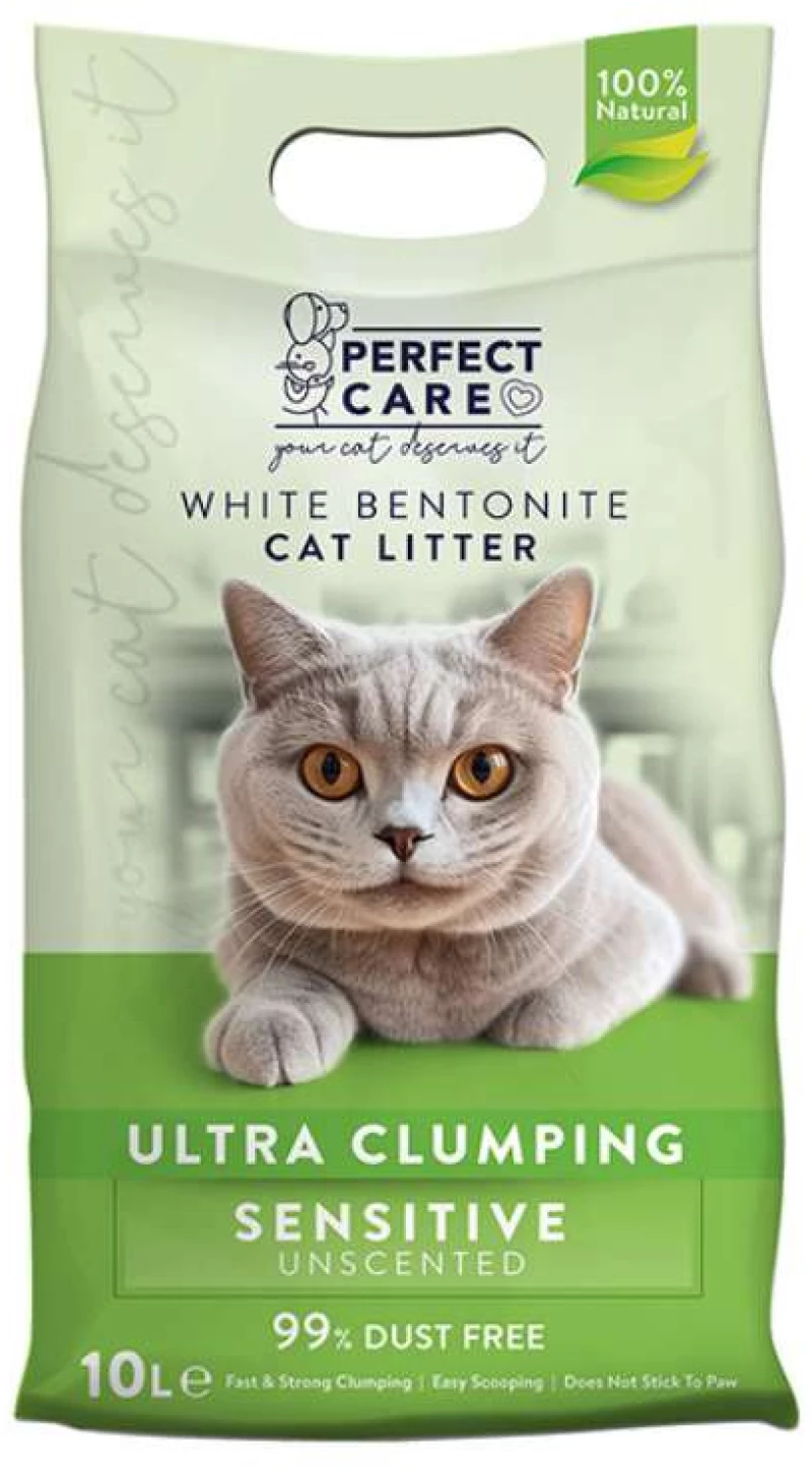 Perfect Care Άμμος Γάτας Μπετονίτης Sensitive 10L