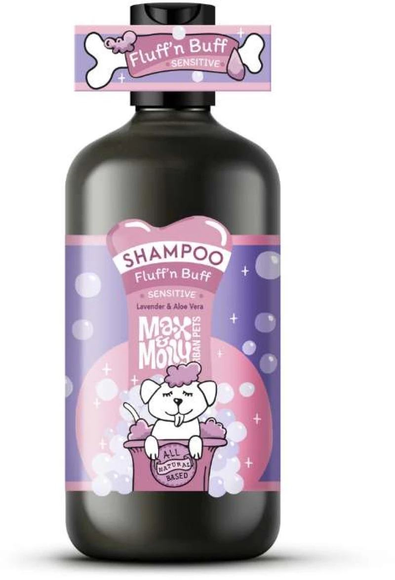 Max and Molly Dog Shampoo Sensitive – Fluff N Buff 250ml