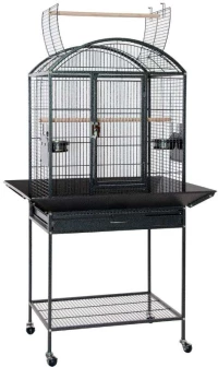 Blu The Parrot Cage Black No3 82x66x137cm
