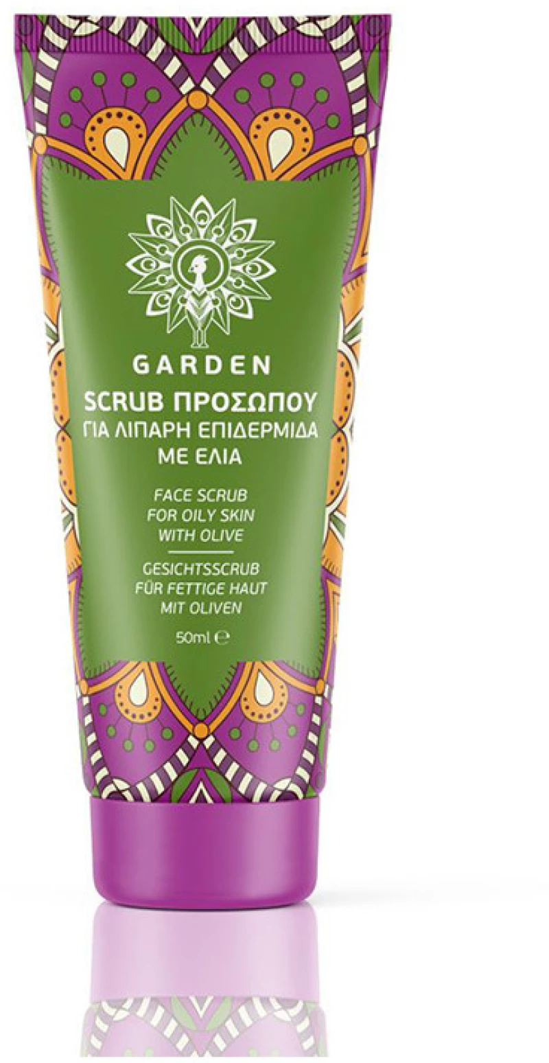 Garden Of Panthenols Purifying Olive Scrub Προσώπου 50ml
