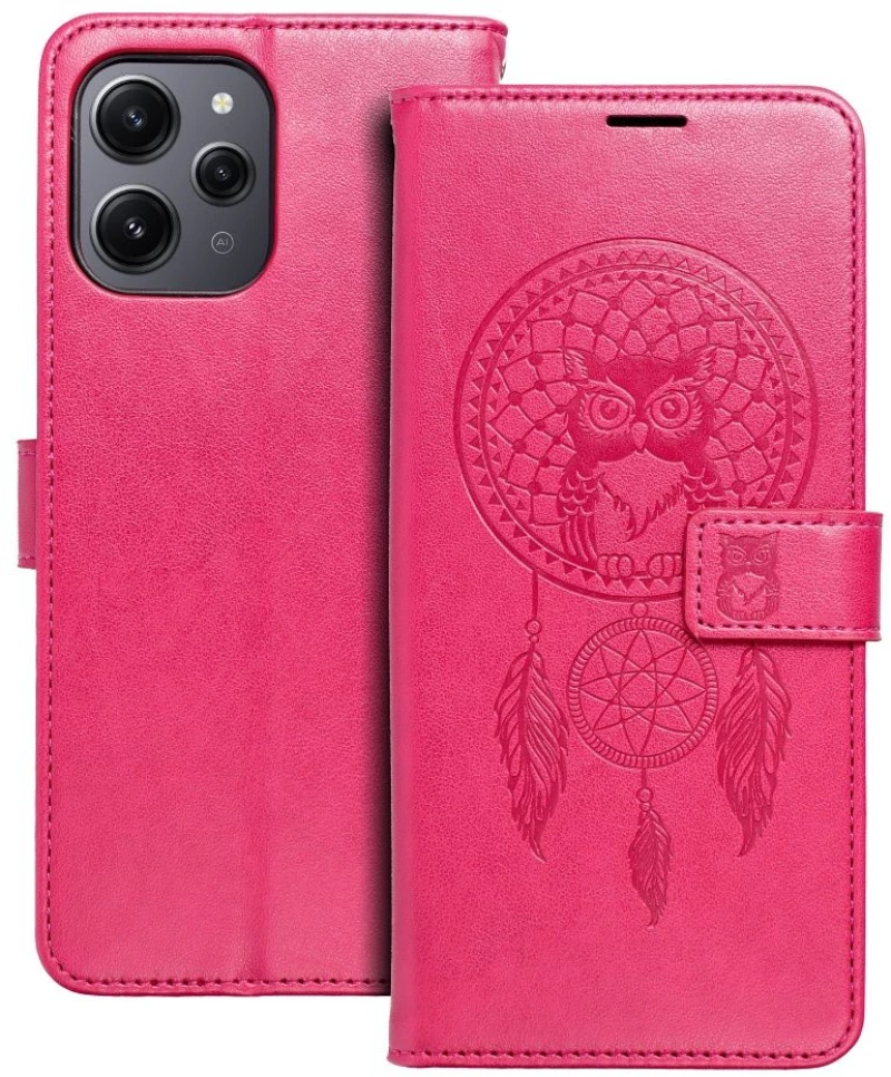 MEZZO Book case for XIAOMI Redmi 12 4G / 12 5G dreamcatcher magenta