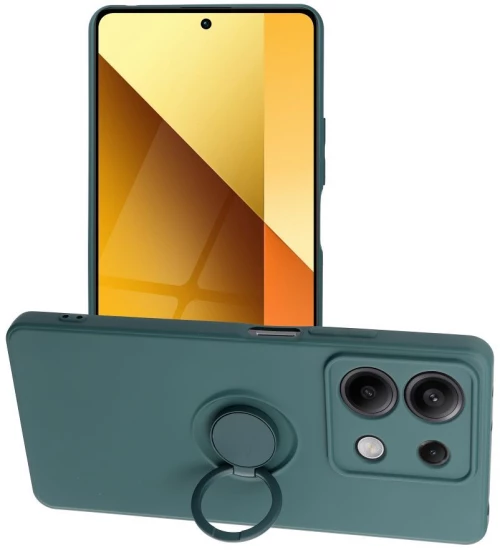 SILICONE RING case for XIAOMI Redmi Note 13 5G  green