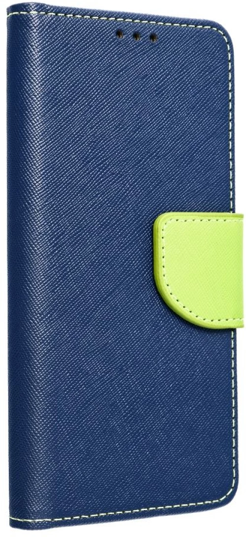 FANCY Book case for IPHONE 15 navy / lime
