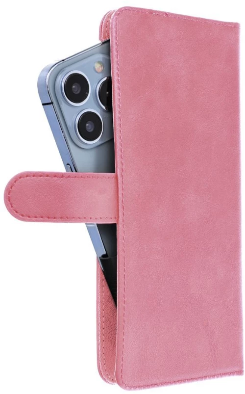 Universal book case COMMON size M for SAMSUNG S21 / NOTE / NOTE 2 / NOTE 3 / S10 / HUAWEI P30 Lite / P9 / P9 Lite / SONY XPERIA Z3 / Z4 / Z5 pink