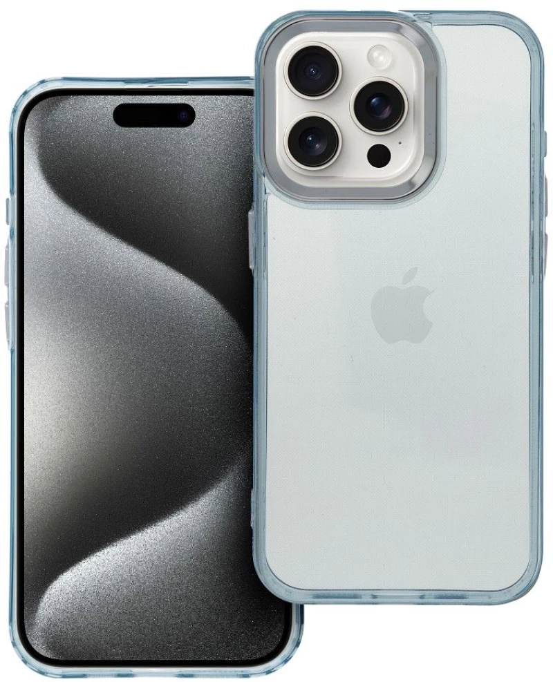 PEARL case for IPHONE 15 Pro light blue