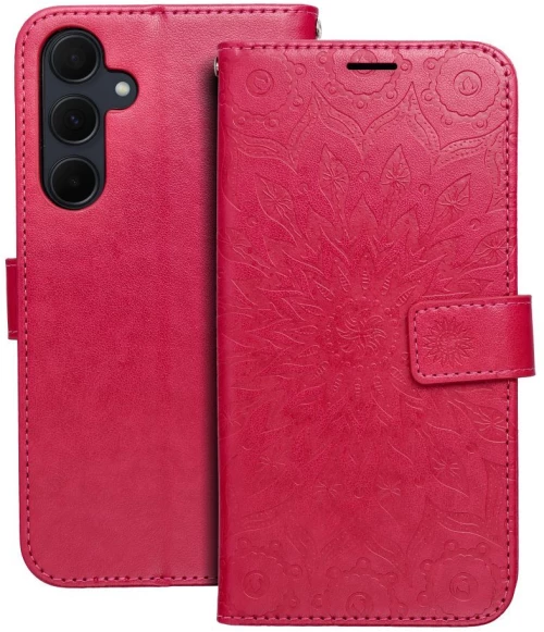 MEZZO Book case for SAMSUNG A35 5G mandala magenta