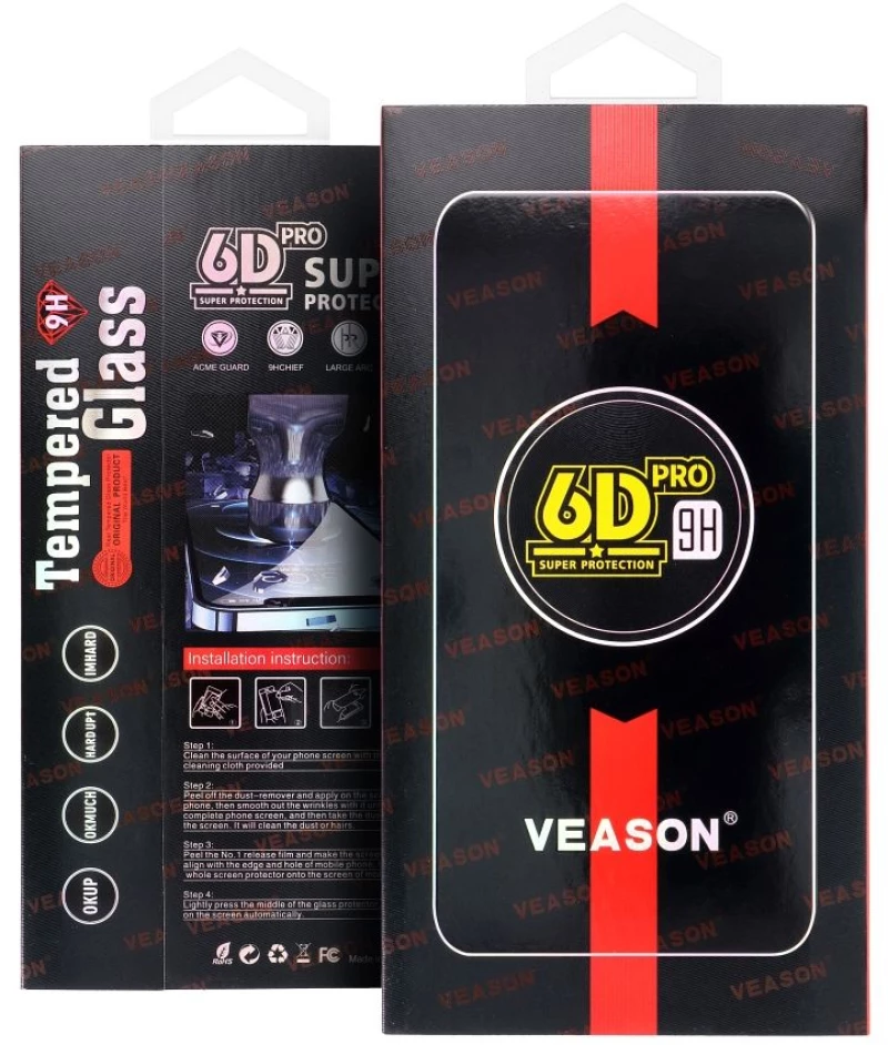6D Pro Veason Glass  - for Samsung Galaxy S24 black