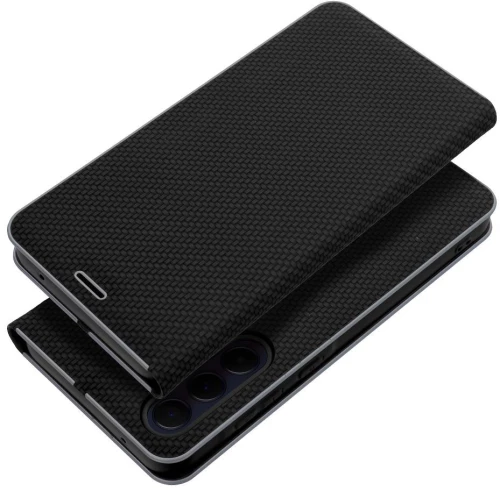 LUNA Book Carbon for XIAOMI Redmi Note 13 Pro 4G / POCO M6 Pro 4G black