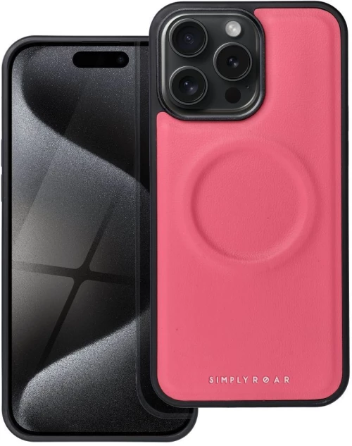 Roar Mag Morning Case - for iPhone 15 Pro Max  hot pink